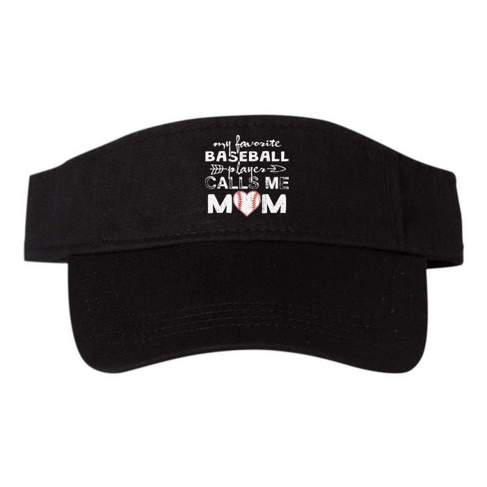 My Favorite Baseball Player Calls Me Mom, Mother's Day Visor