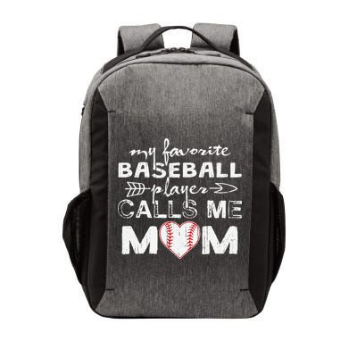 My Favorite Baseball Player Calls Me Mom, Mother's Day Vector Backpack