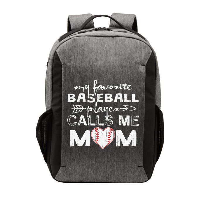 My Favorite Baseball Player Calls Me Mom, Mother's Day Vector Backpack