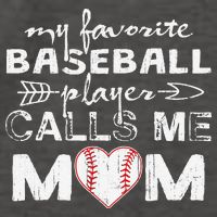 My Favorite Baseball Player Calls Me Mom, Mother's Day Vector Backpack