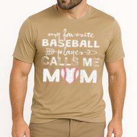 My Favorite Baseball Player Calls Me Mom, Mother's Day Cooling Performance Crew T-Shirt