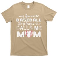 My Favorite Baseball Player Calls Me Mom, Mother's Day T-Shirt
