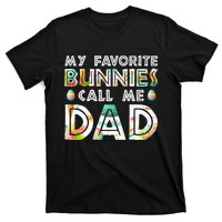 My Favorite Bunnies Call Me Dad Cute Family T-Shirt