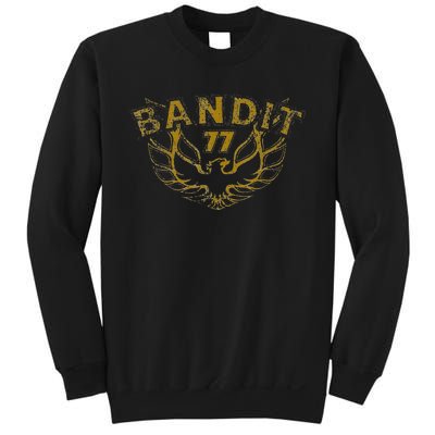 Men Funny Bandit 1977 Family Distressed Sweatshirt