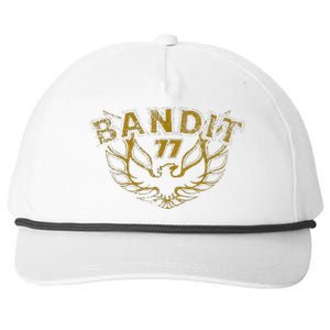 Men Funny Bandit 1977 Family Distressed Snapback Five-Panel Rope Hat