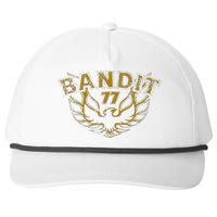 Men Funny Bandit 1977 Family Distressed Snapback Five-Panel Rope Hat