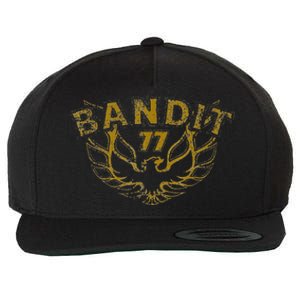 Men Funny Bandit 1977 Family Distressed Wool Snapback Cap