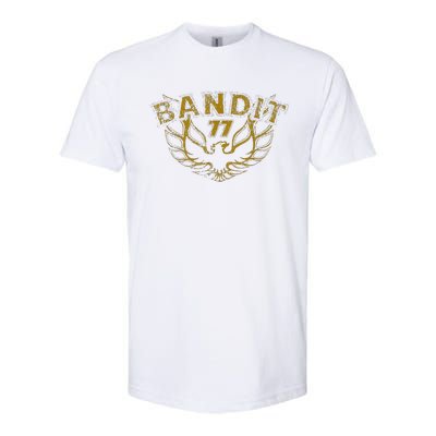 Men Funny Bandit 1977 Family Distressed Softstyle® CVC T-Shirt