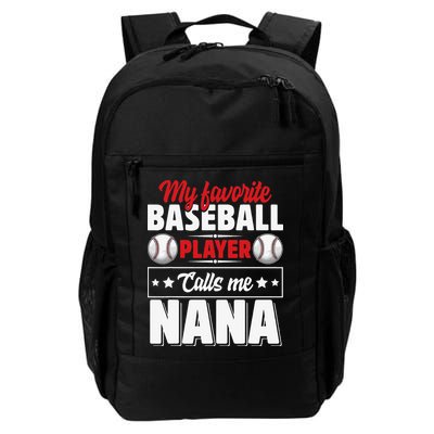 My Favorite Baseball Player Calls Me Nana Mother's Day Backpack