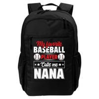 My Favorite Baseball Player Calls Me Nana Mother's Day Backpack