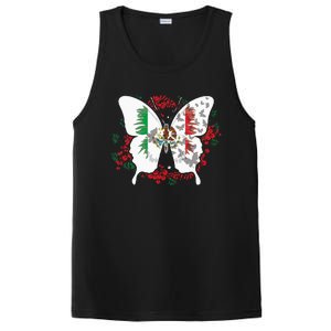 Mexican Flag Butterfly Mexicans PosiCharge Competitor Tank