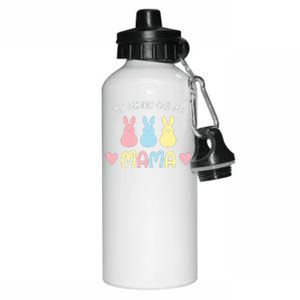 My Favorite Bunnies Call Me Mama Easter Mother's Day Easter Day Aluminum Water Bottle