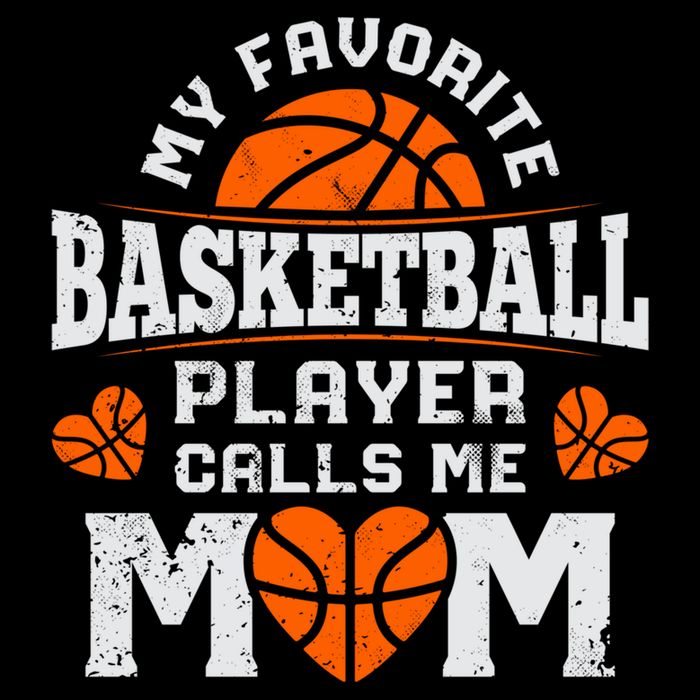 My Favorite Basketball Player Calls Me Mom Mothers Day Gifts 16 in Basic Backpack