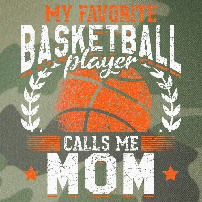 My Favorite Basketball Player Calls Me Mom Basketball Legacy Tie Dye Trucker Hat