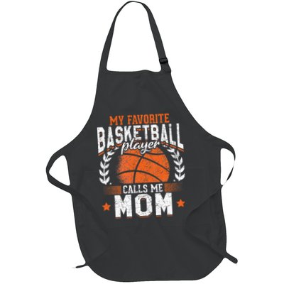 My Favorite Basketball Player Calls Me Mom Basketball Apron