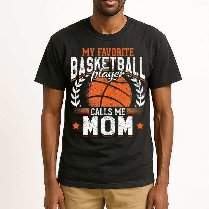 My Favorite Basketball Player Calls Me Mom Basketball Tall T-Shirt
