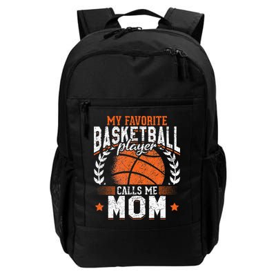 My Favorite Basketball Player Calls Me Mom Basketball Backpack
