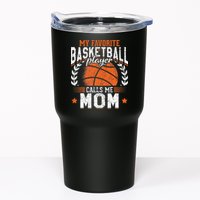 My Favorite Basketball Player Calls Me Mom Basketball Tumbler