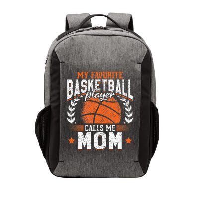 My Favorite Basketball Player Calls Me Mom Basketball Vector Backpack