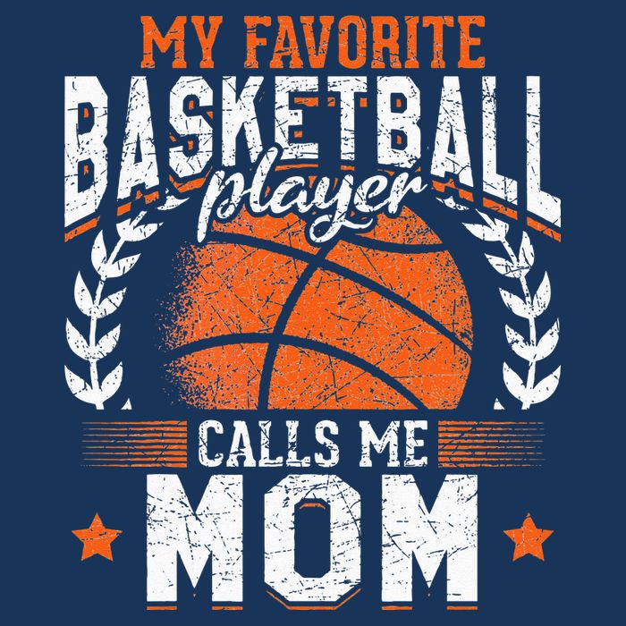 My Favorite Basketball Player Calls Me Mom Basketball Infant Baby Jersey Bodysuit