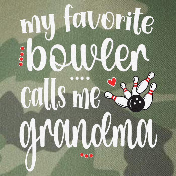 My Favorite Bowler Calls Me Bowling Grandma Legacy Tie Dye Trucker Hat