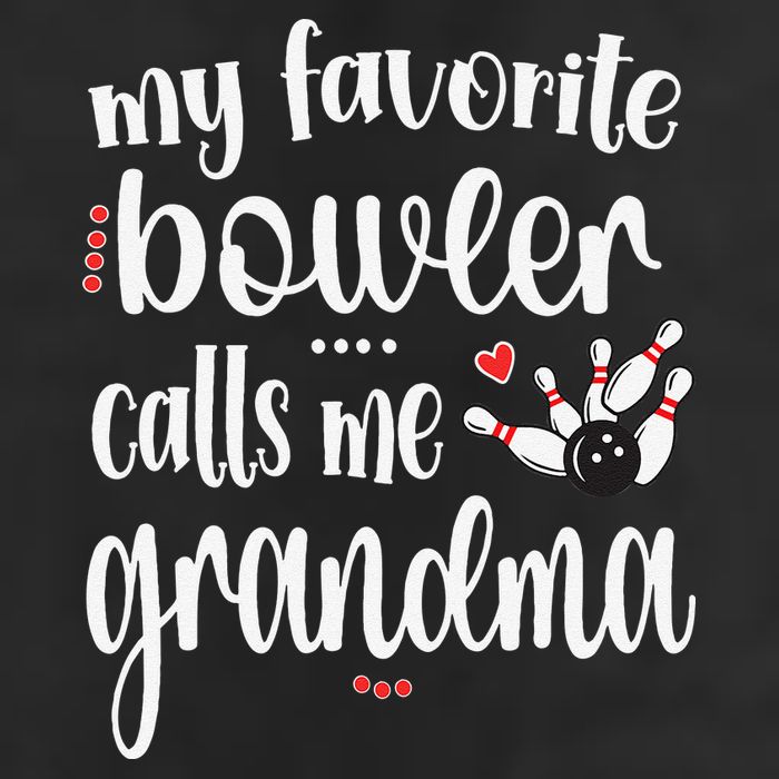 My Favorite Bowler Calls Me Bowling Grandma Cool Comfort Performance Bucket Hat