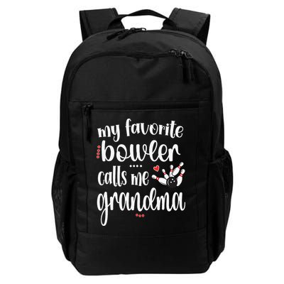 My Favorite Bowler Calls Me Bowling Grandma Backpack