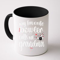 My Favorite Bowler Calls Me Bowling Grandma Mug