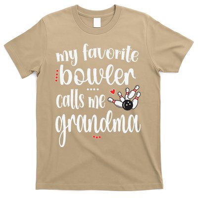 My Favorite Bowler Calls Me Bowling Grandma T-Shirt