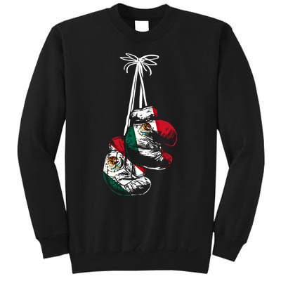 Mexican Flag Boxer Boxing Gloves Boxing Cool Gift Sweatshirt