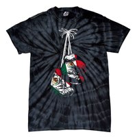 Mexican Flag Boxer Boxing Gloves Boxing Cool Gift Tie-Dye T-Shirt