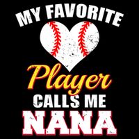 My Favorite Baseball Player Calls Me Nana Gift Impact Tech Backpack