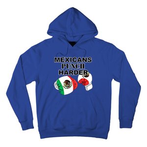 Mexican Flag Boxing Gloves Gift Hoodie