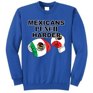 Mexican Flag Boxing Gloves Gift Sweatshirt