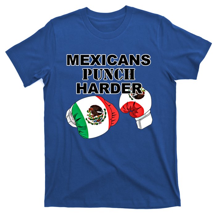 Mexican Flag Boxing Gloves Gift T-Shirt