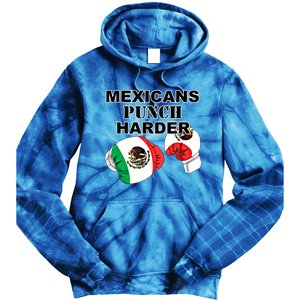 Mexican Flag Boxing Gloves Gift Tie Dye Hoodie