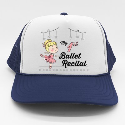 My First Ballet Recital Trucker Hat