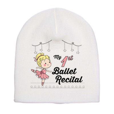 My First Ballet Recital Short Acrylic Beanie