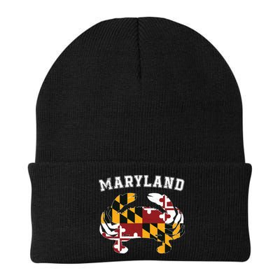 Maryland Flag Blue Crab T State Pride Retro Beanie