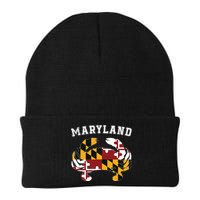 Maryland Flag Blue Crab T State Pride Retro Beanie