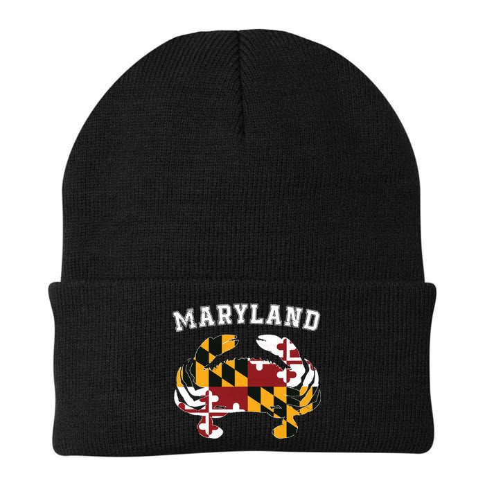 Maryland Flag Blue Crab T State Pride Retro Beanie