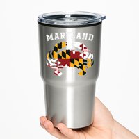 Maryland Flag Blue Crab T State Pride Retro Tumbler