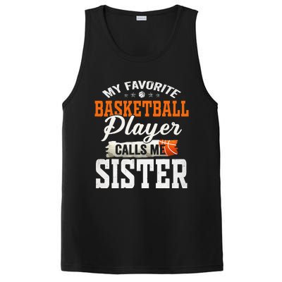 My Favorite Basketball Player Calls Me Sister PosiCharge Competitor Tank