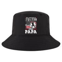 Mens Favorite Baseball Player Calls Me Papa US Flag Father_s Cool Comfort Performance Bucket Hat