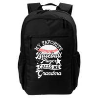 My Favorite Baseball Player Calls Me Grandma Baseball Family Backpack