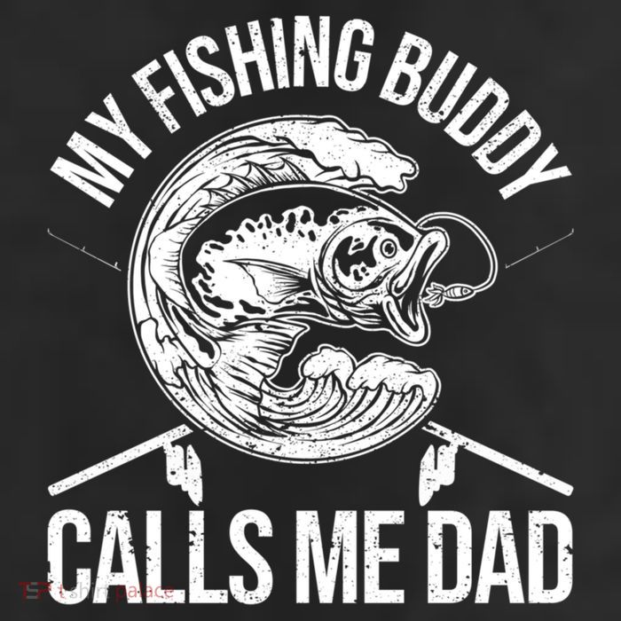 My Fishing Buddy Calls Me Dad Funny Father's Day Gift 11oz C Handle Ceramic Mug