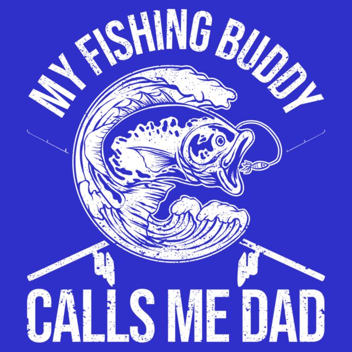 My Fishing Buddy Calls Me Dad Funny Father's Day Gift Visor