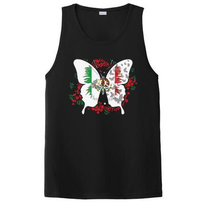 Mexican Flag Butterfly Mexicans PosiCharge Competitor Tank