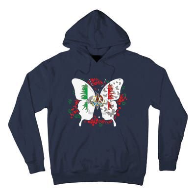 Mexican Flag Butterfly Mexicans Tall Hoodie