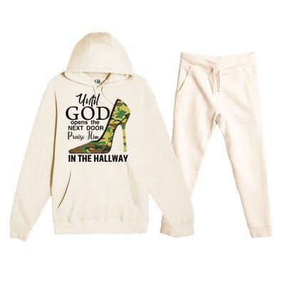 Mom Faith Based Apparel Plus Size Girl Novelty Christian Premium Hooded Sweatsuit Set